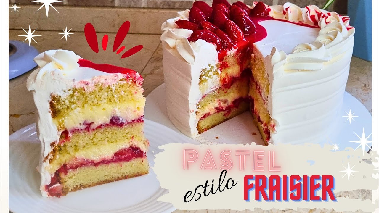 Receta de Torta fría de fresas