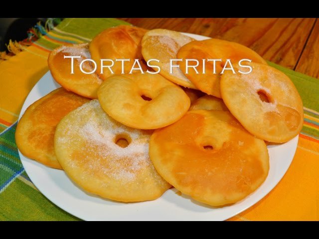 Receta de Torta fritas saladas