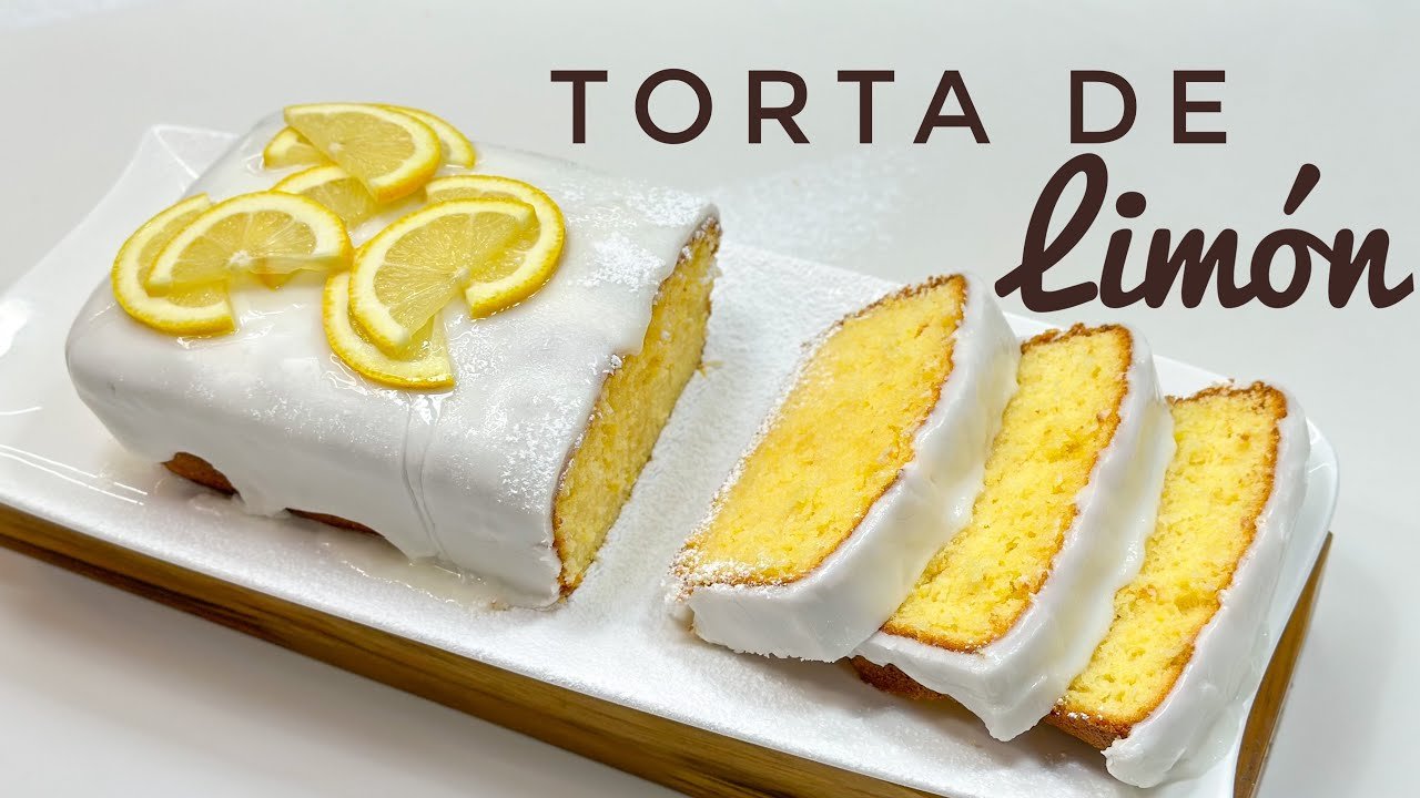 Receta de Torta húmeda de limón