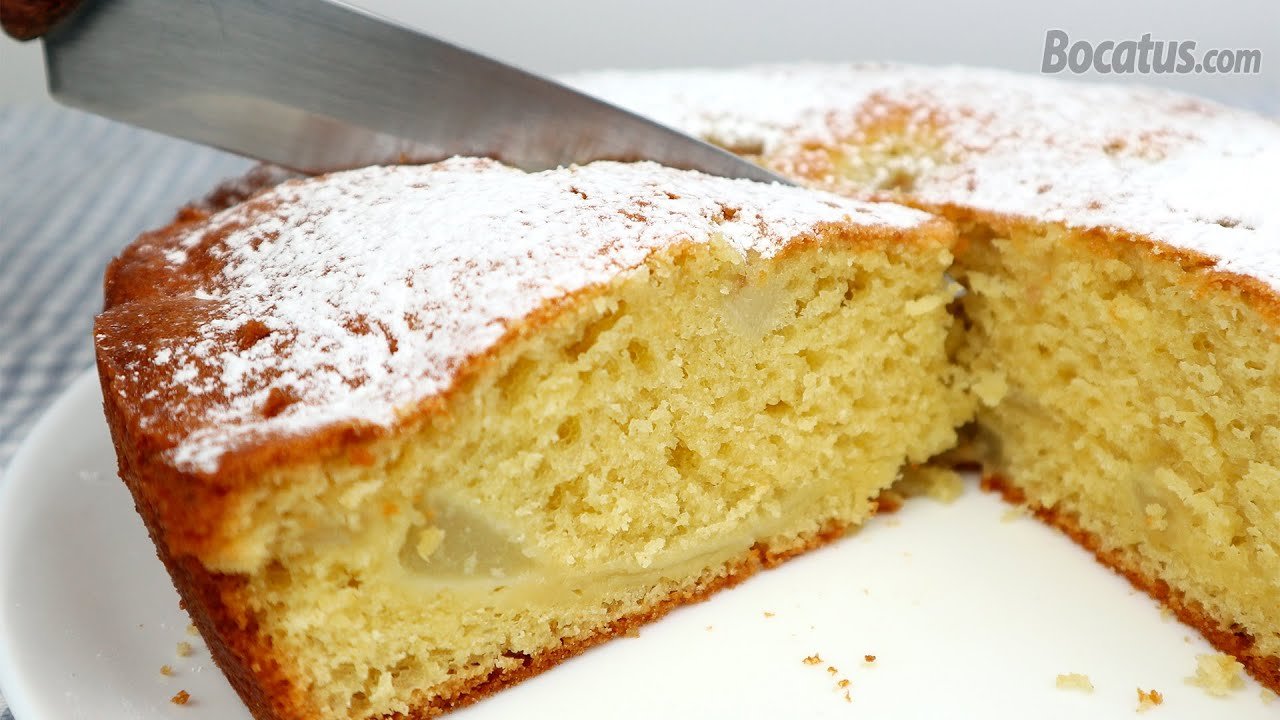 Receta de Torta húmeda de pera
