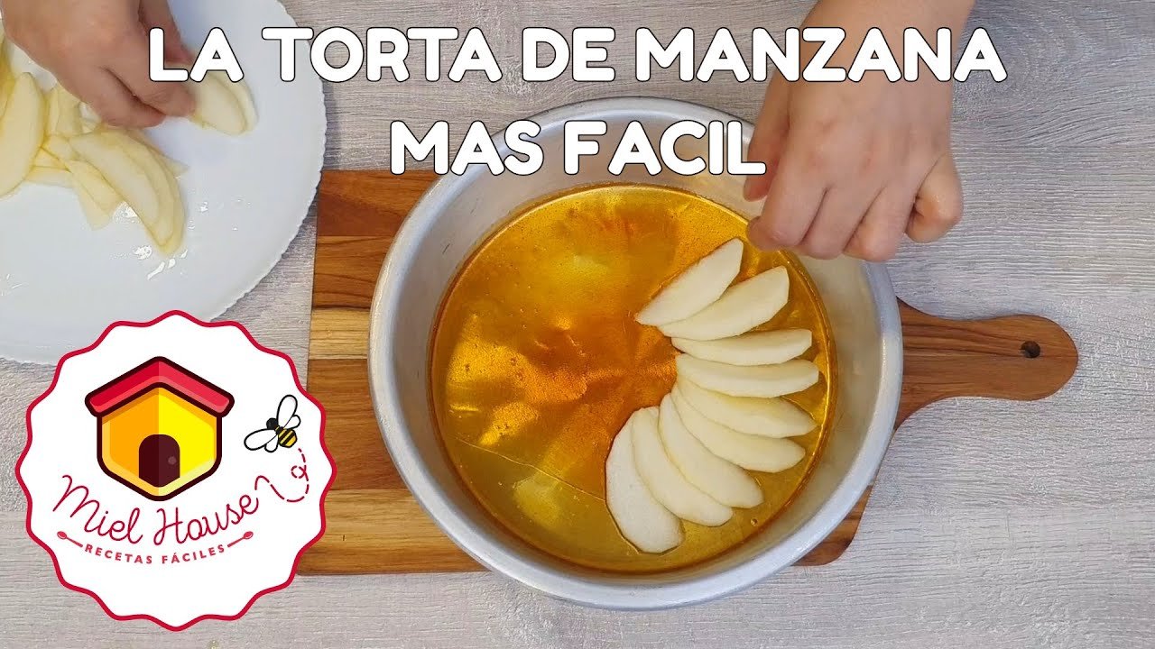 Receta de Torta invertida de manzanas