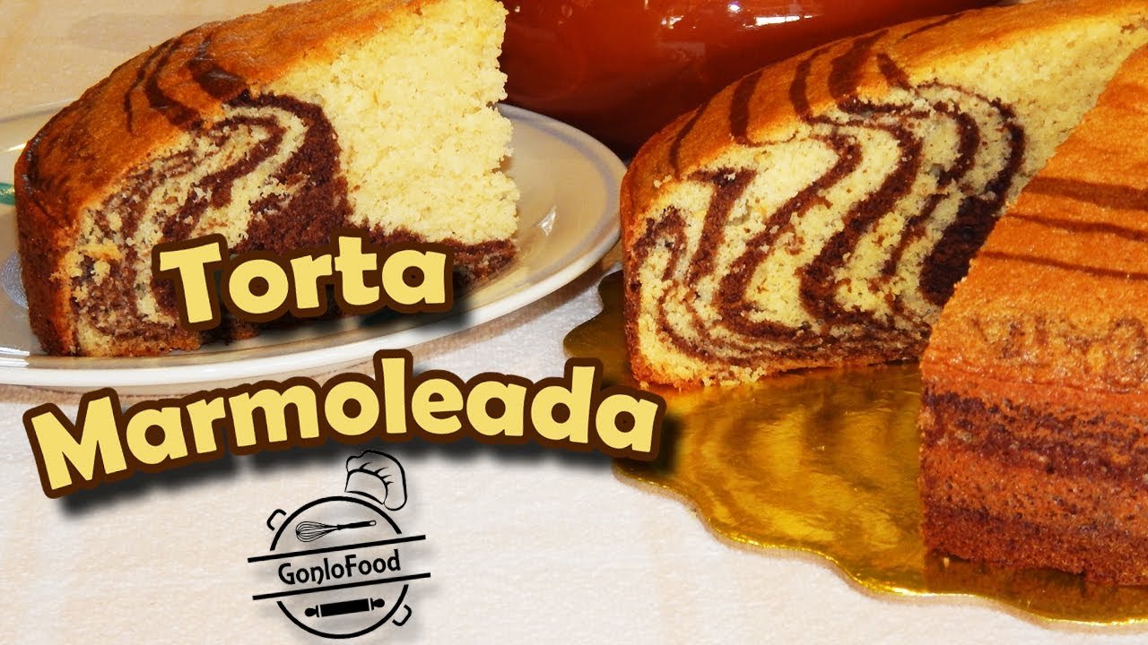 Receta de Torta marmoleada
