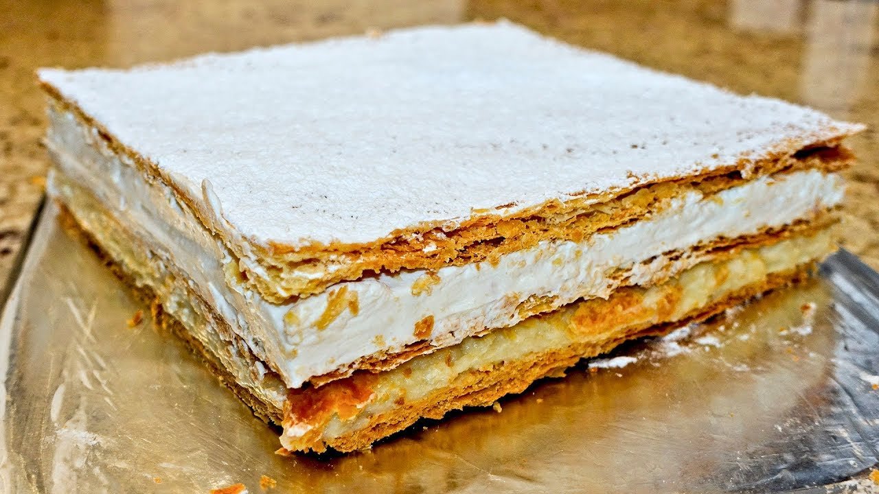 Receta de Torta milhojas