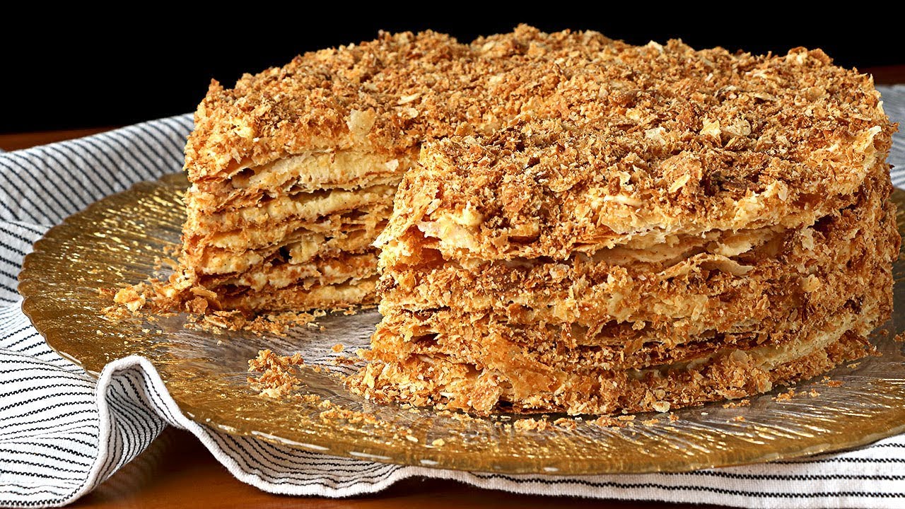 Receta de Torta napoleón