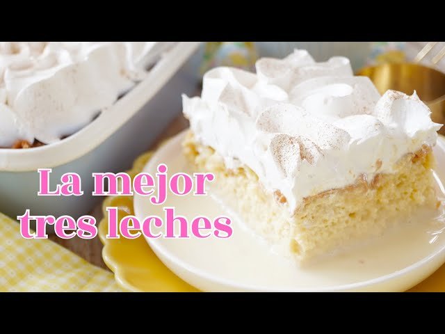 Receta de Torta tres leches