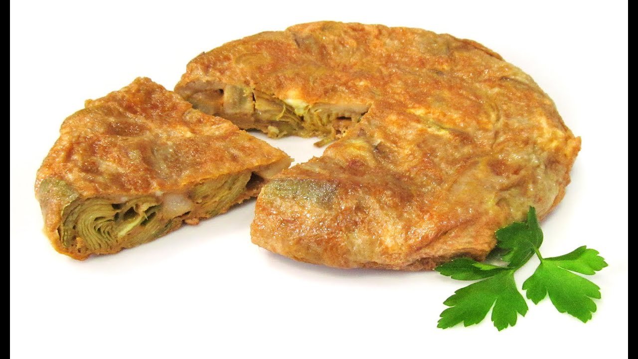 Receta de Tortilla de alcachofas