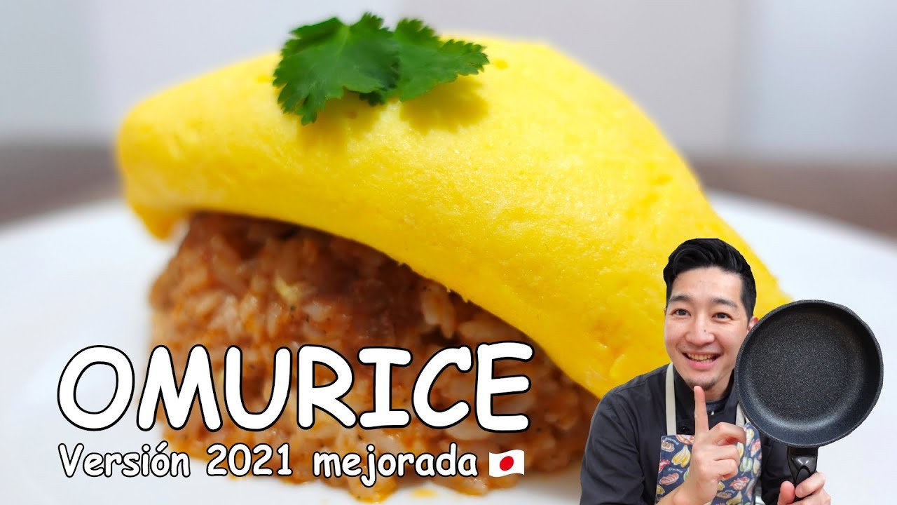 Receta de Tortilla de arroz frito japonesa