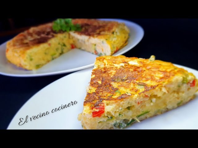 Receta de Tortilla de arroz