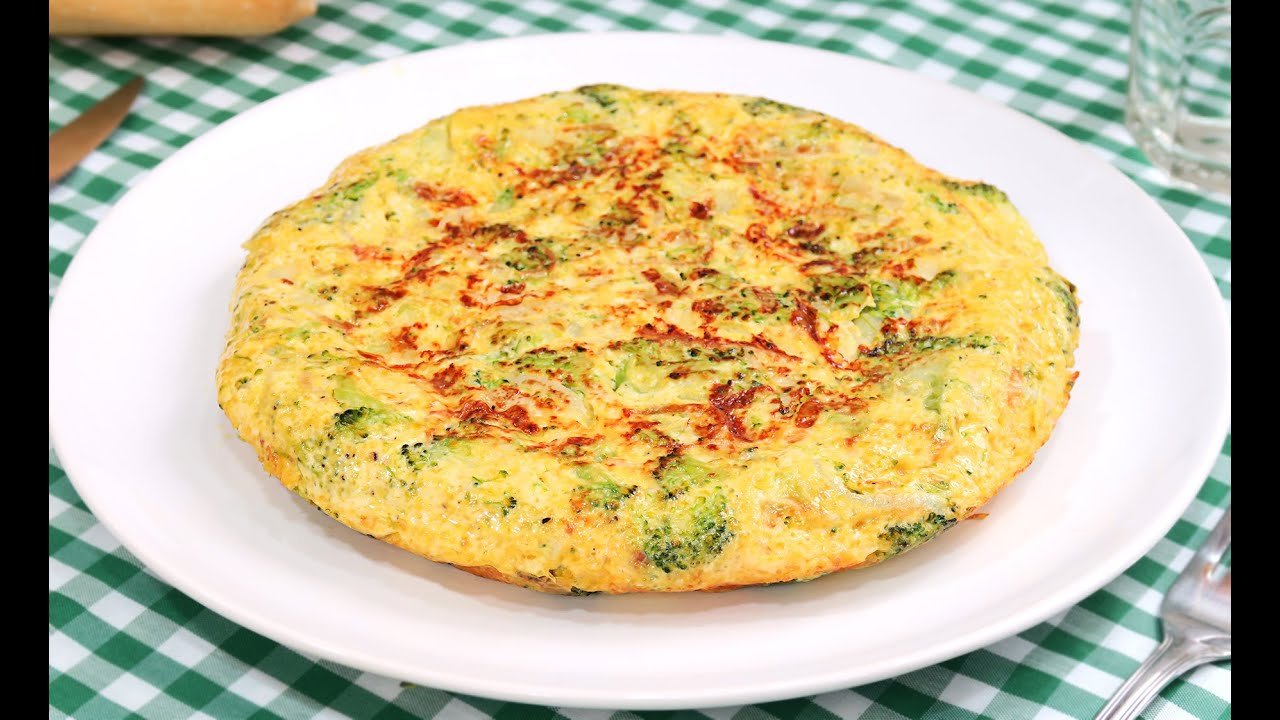 Receta de Tortilla de brócoli light