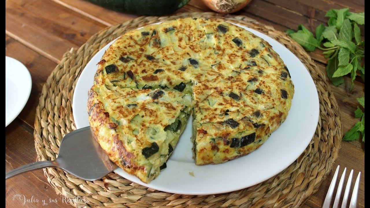 Receta de Tortilla de calabacín al horno