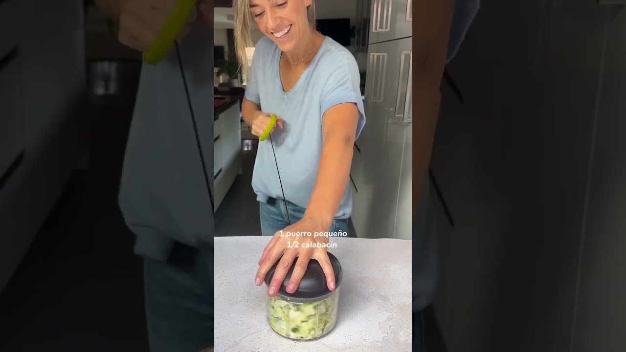 Receta de Tortilla de calabacín y puerro