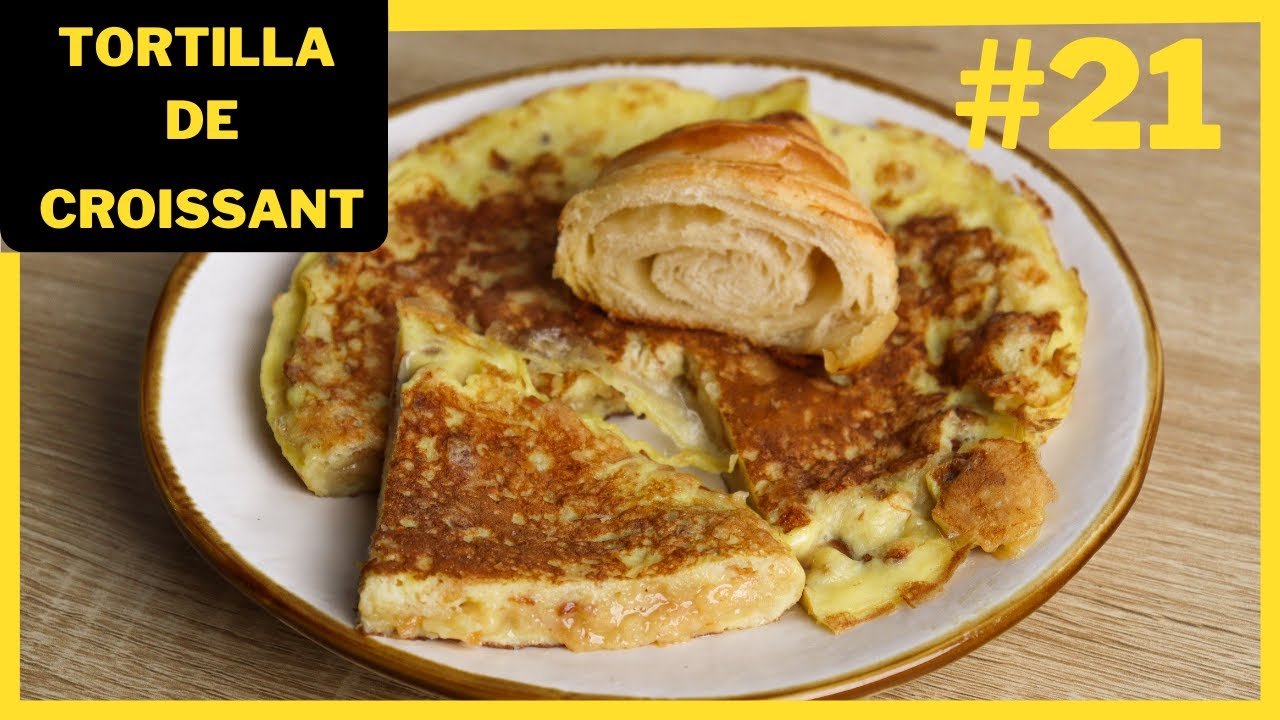 Receta de Tortilla de croissant