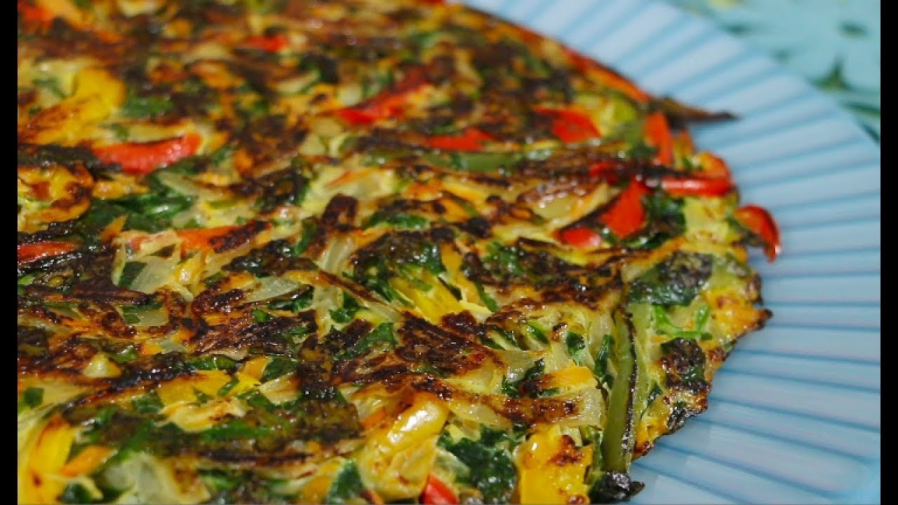 Receta de Tortilla de verduras