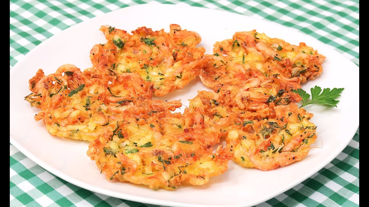 Receta de Tortillitas de gambas