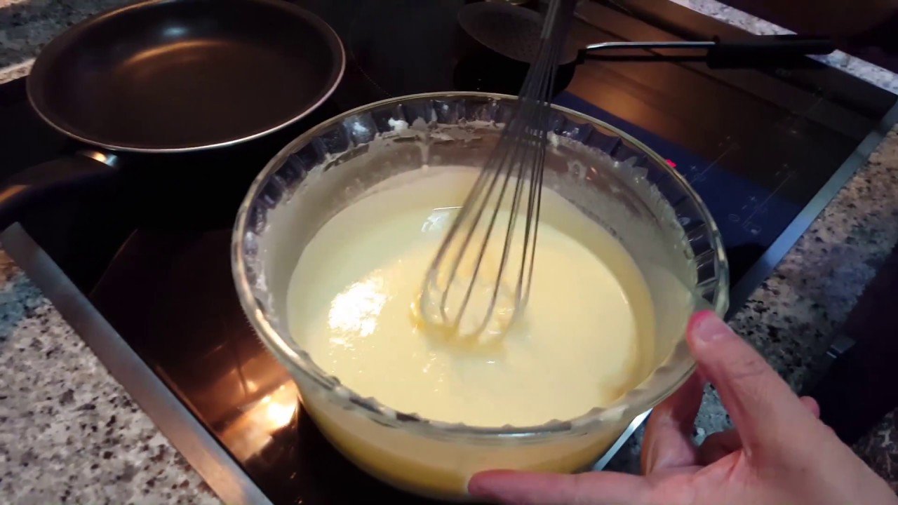 Receta de Tortitas con nata