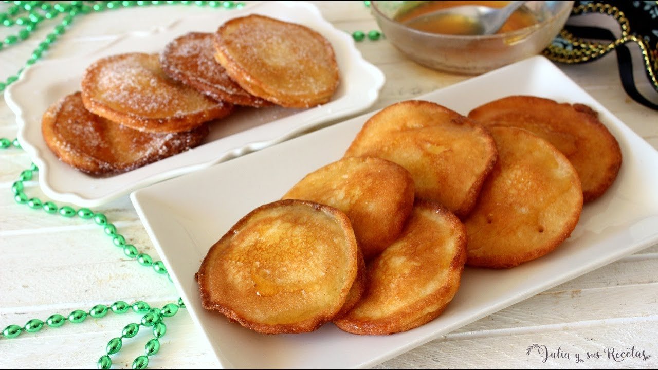 Receta de Tortitas de Carnaval de la abuela