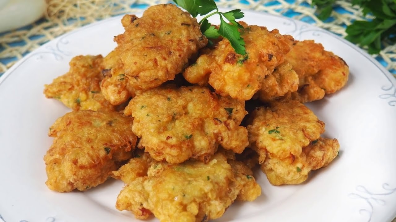 Receta de Tortitas de bacalao caseras