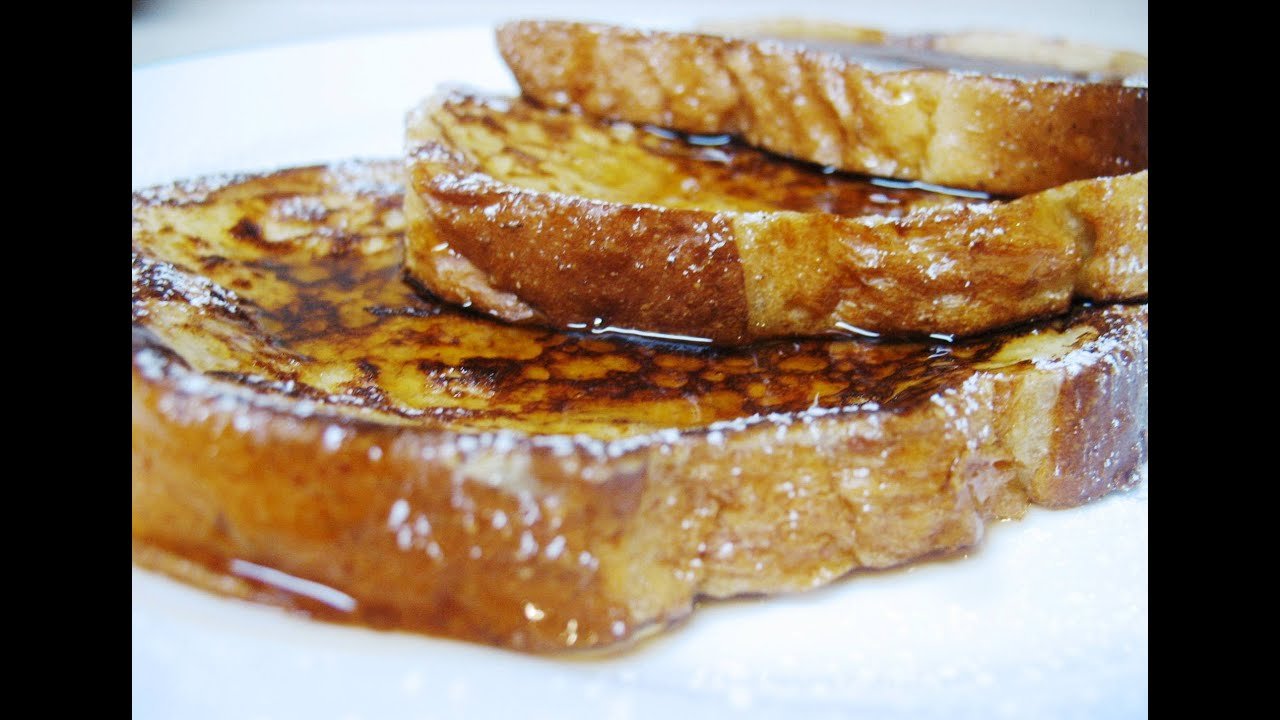 Receta de Tostadas francesas con syrup