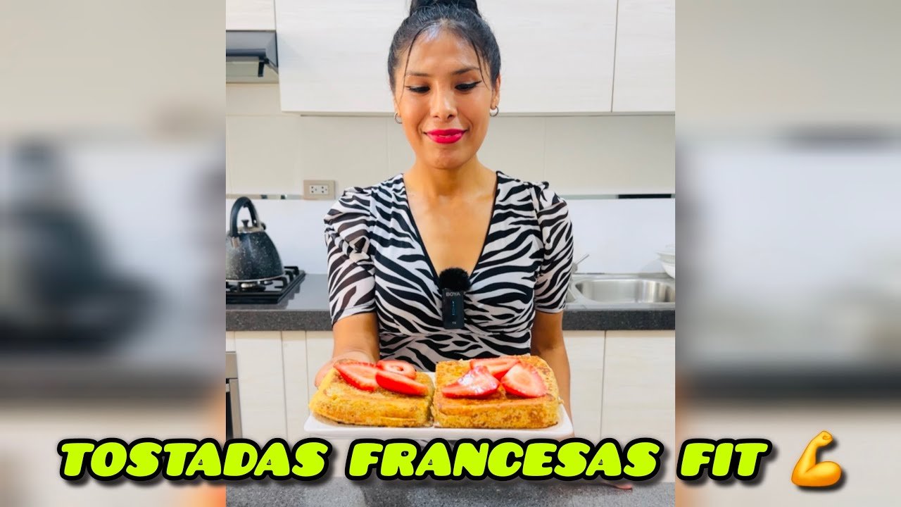 Receta de Tostadas francesas fit