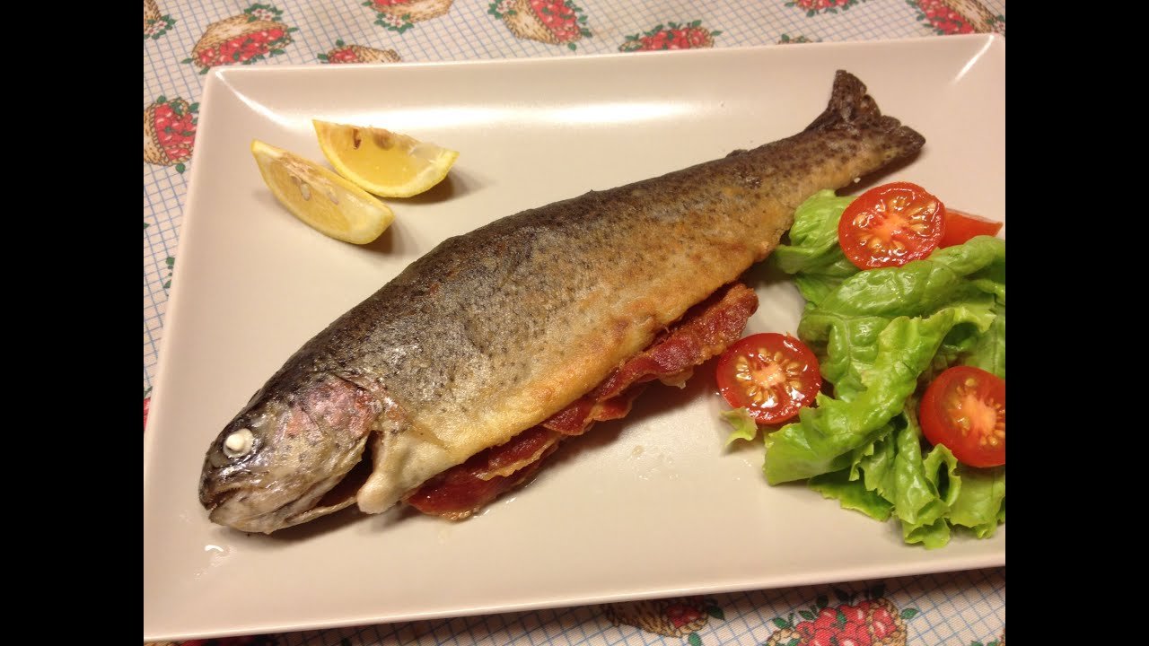 Receta de Trucha a La Navarra