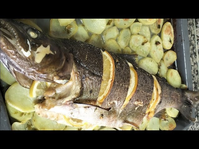Receta de Trucha al horno con patatas