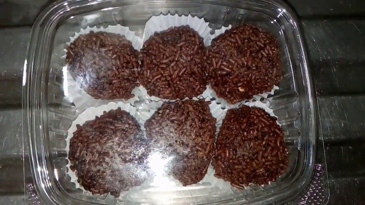 Receta de Trufas de chocolate y maní