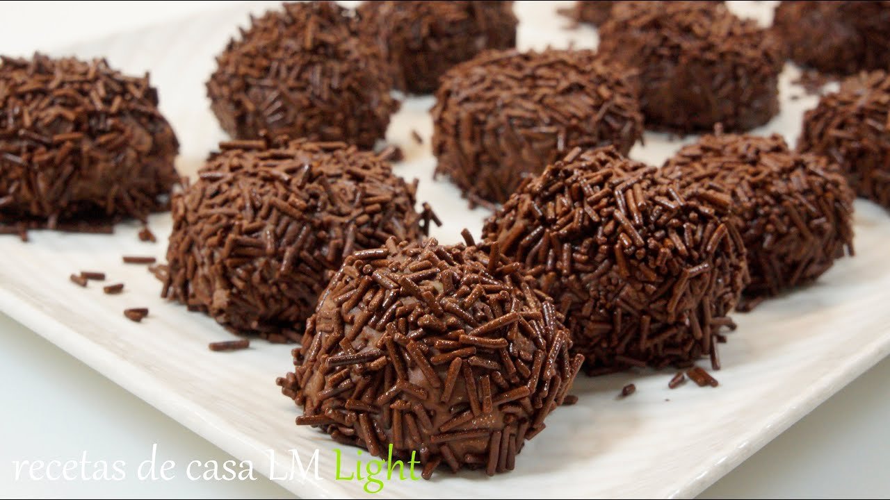 Receta de Trufas sin azúcar