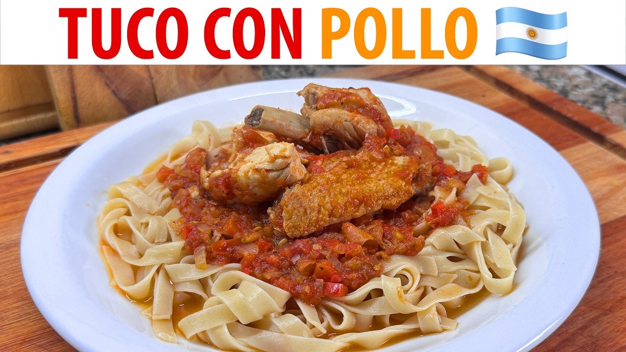 Receta de Tuco de pollo