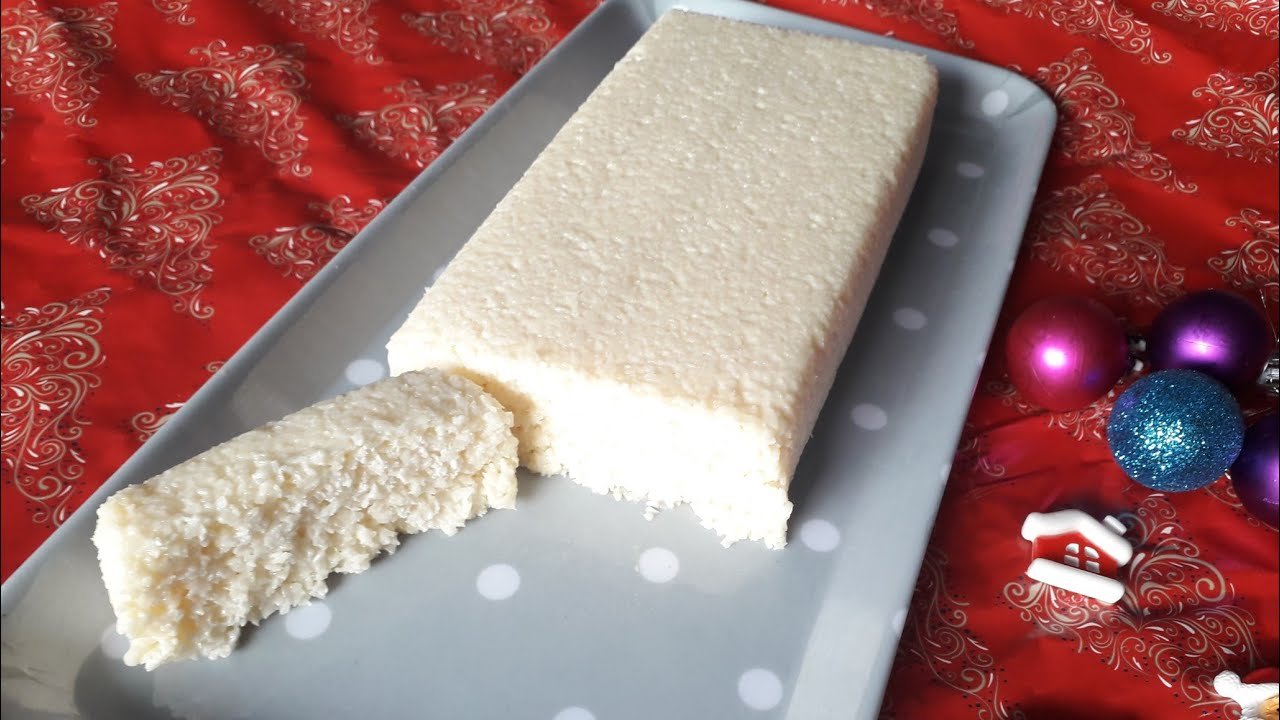 Receta de Turrón de coco