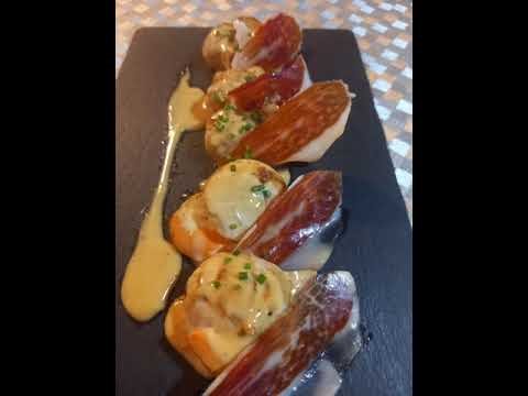 Receta de VIEIRAS HORNEADAS AL CAVA