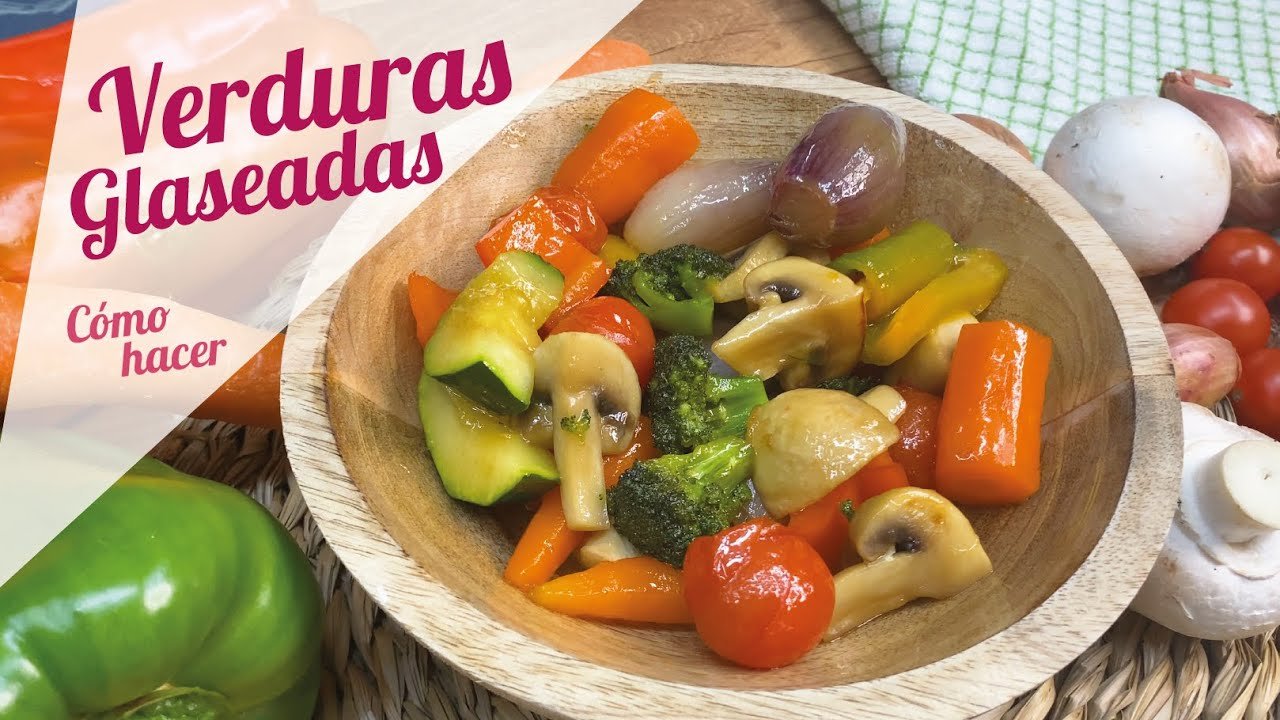 Receta de Vegetales glaseados