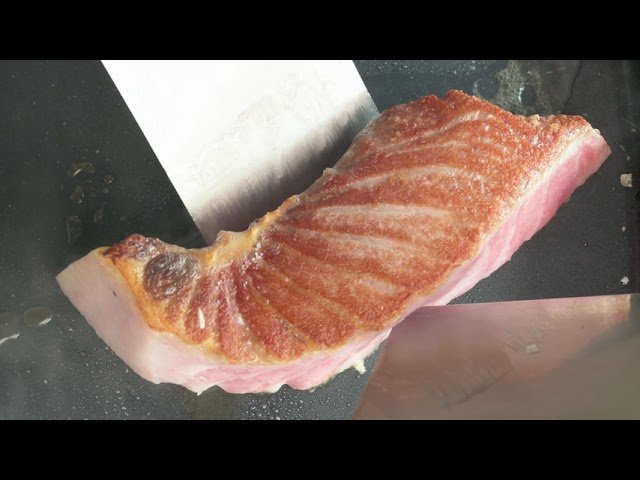 Receta de Ventresca de atún a la plancha