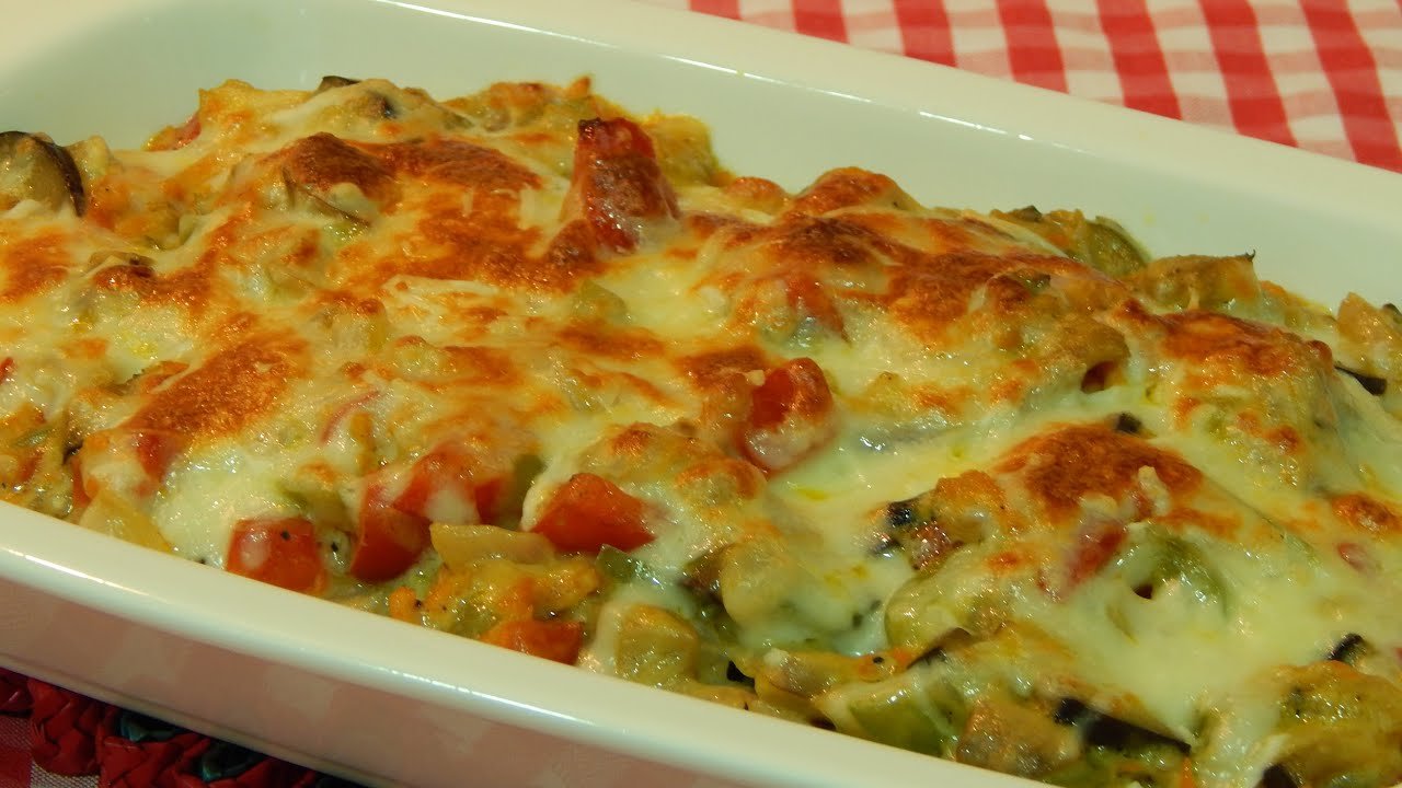 Receta de Verduras gratinadas al horno