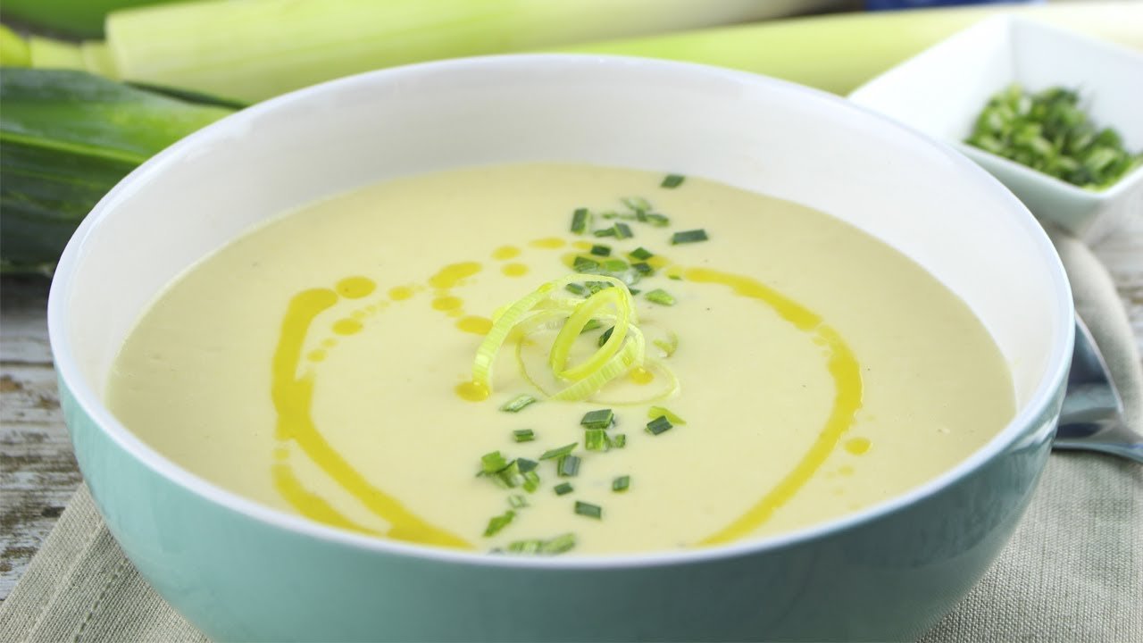 Receta de Vichyssoise sin nata