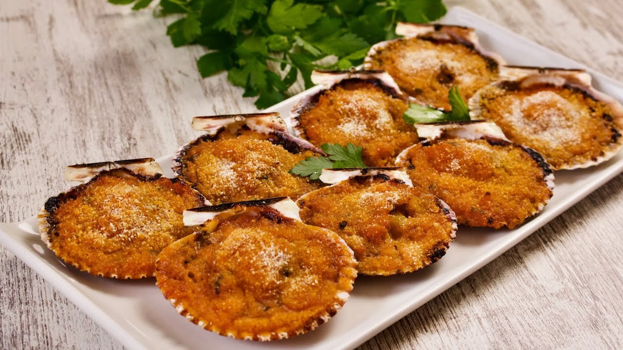 Receta de Vieiras de fiesta