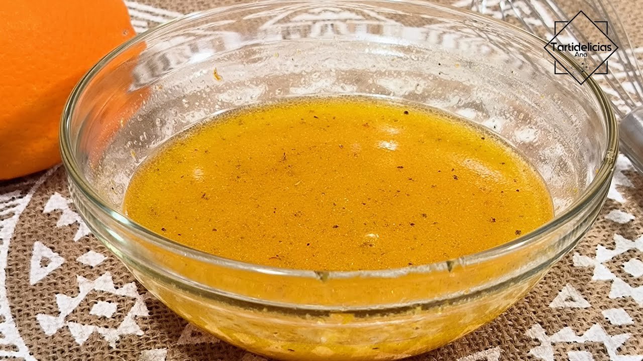 Receta de Vinagreta de naranja