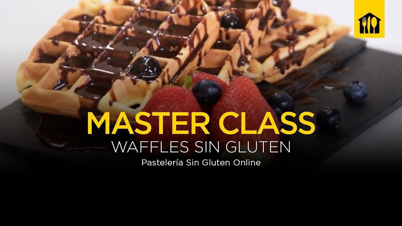 Receta de Waffles sin gluten