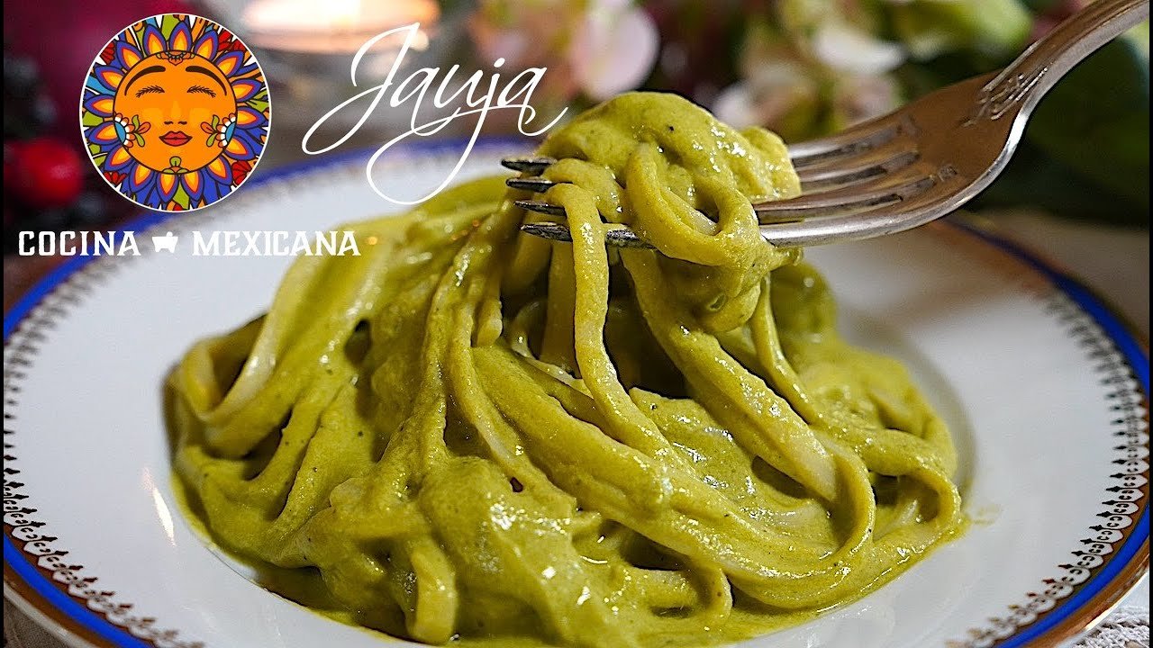Receta de espaguetti poblano