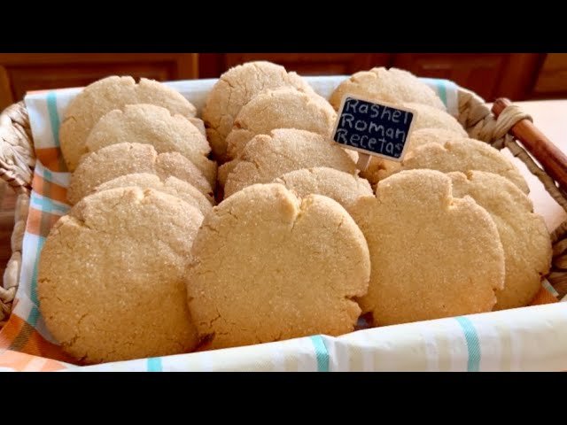 Receta de galletas tipo polvorones