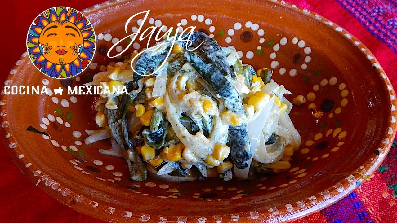 Receta de rajas con crema y elote