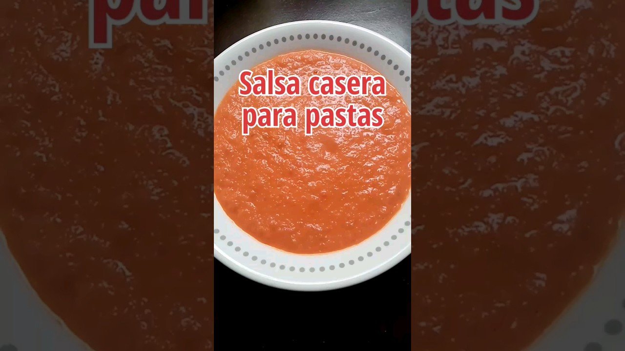 Receta de salsa para pasta "deliciosa"