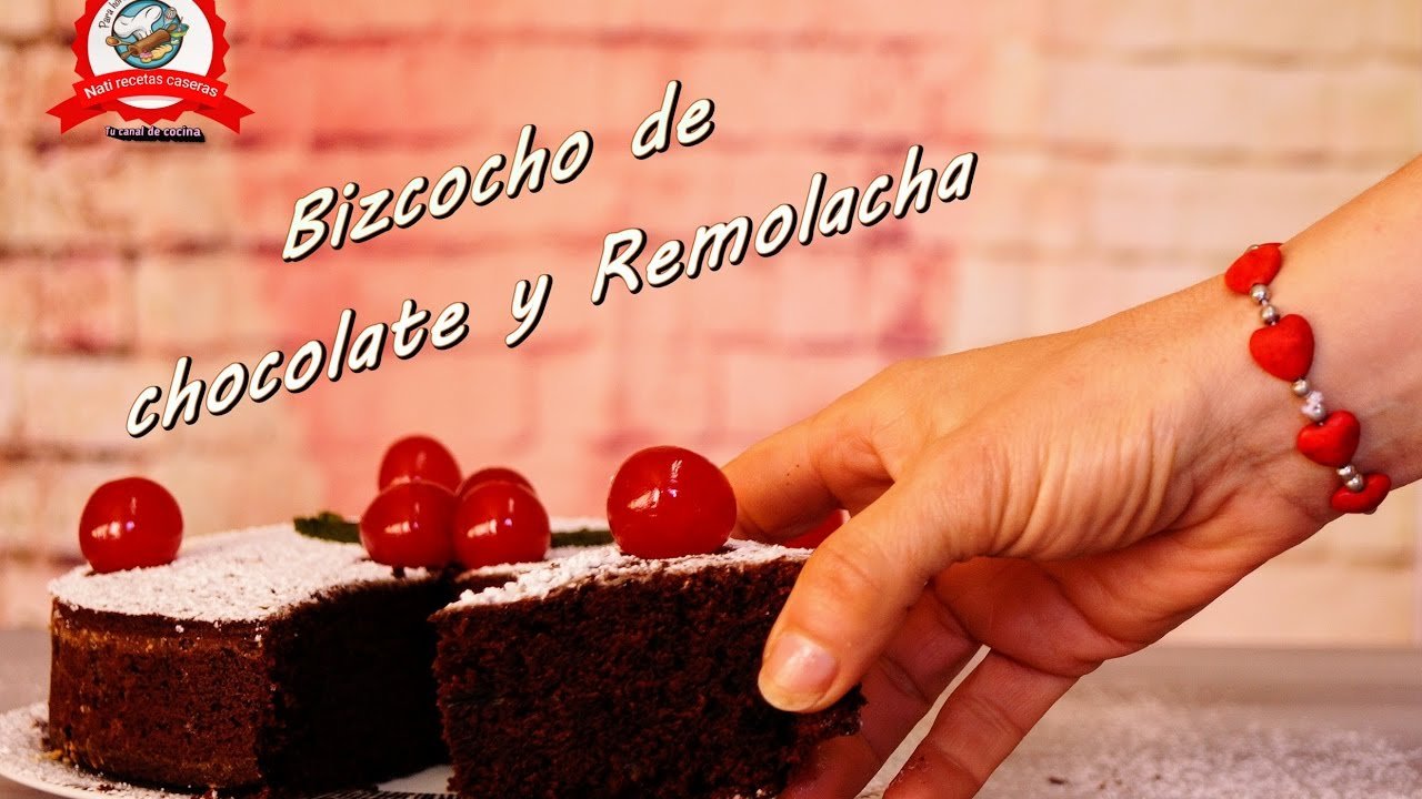Receta de torta de chocolate y remolacha