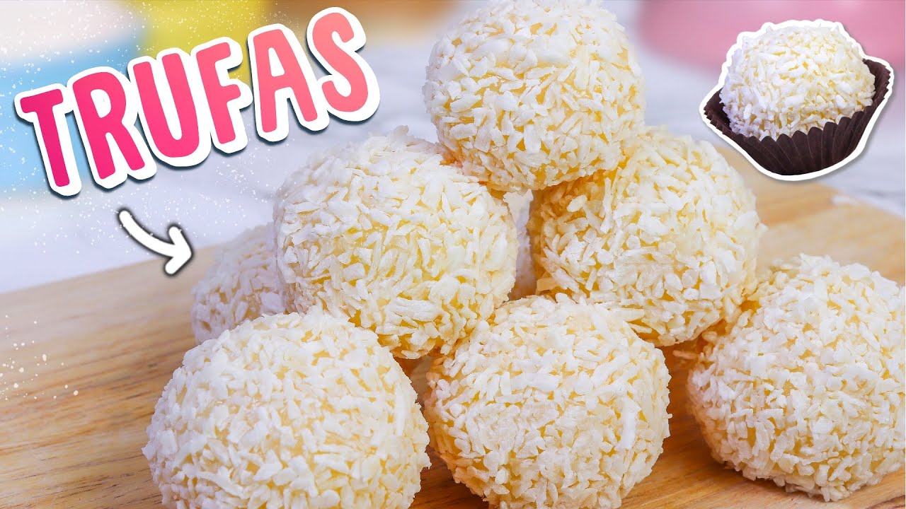 Receta de trufas ricas sin chocolate