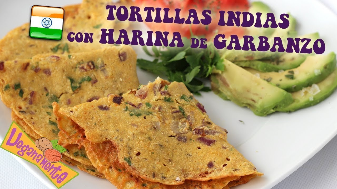 Recetas con harina de garbanzos