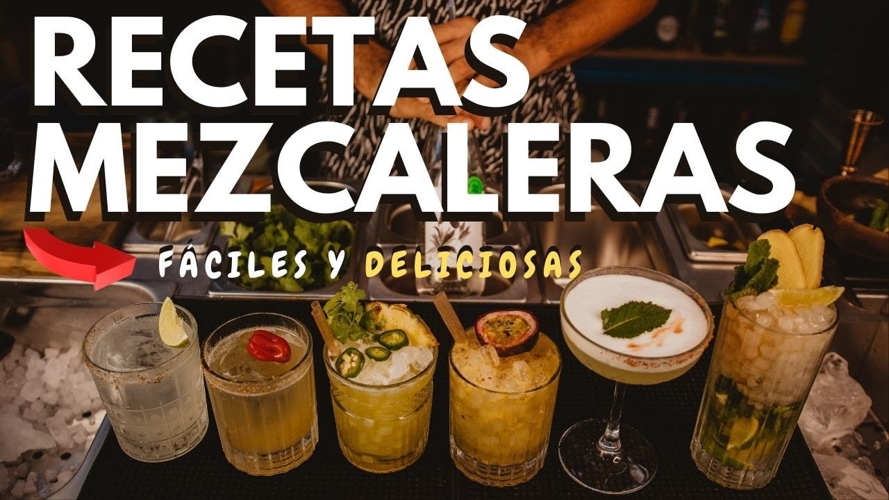 Recetas de bebidas con mezcal fáciles