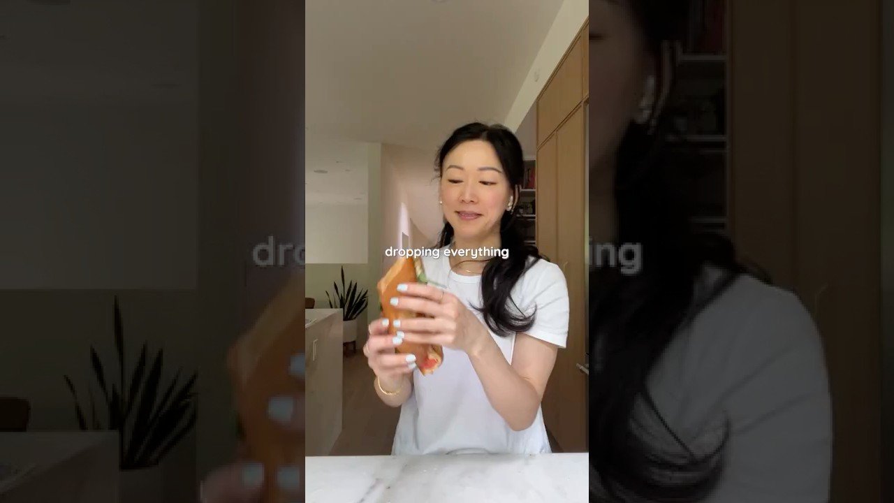 Sándwich de halloumi