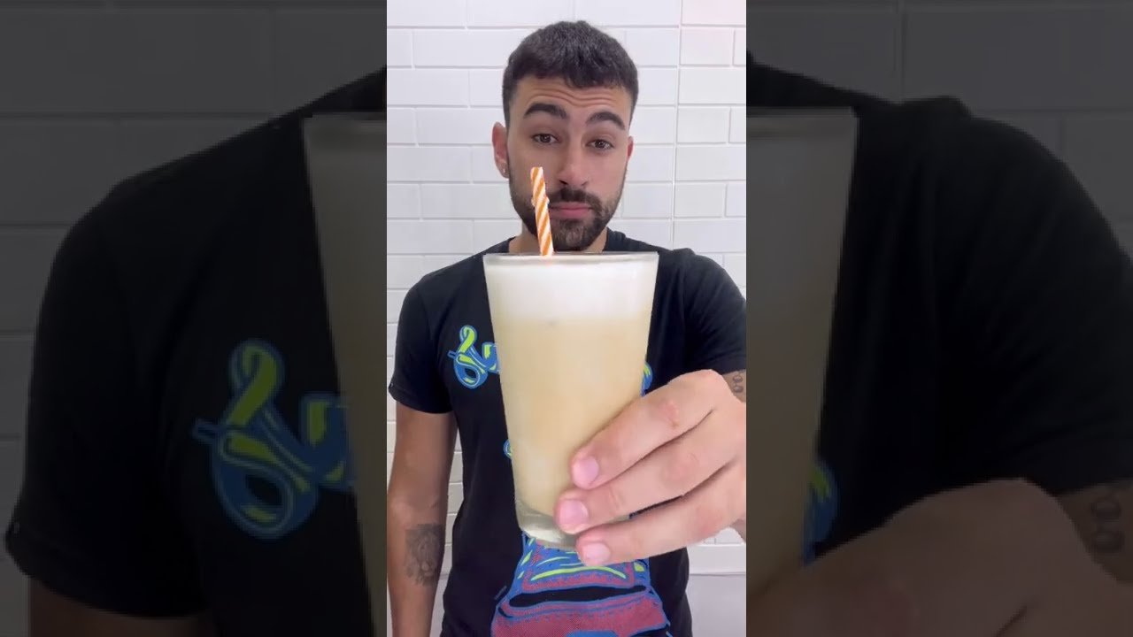 Smoothie de plátano y canela sin azúcar