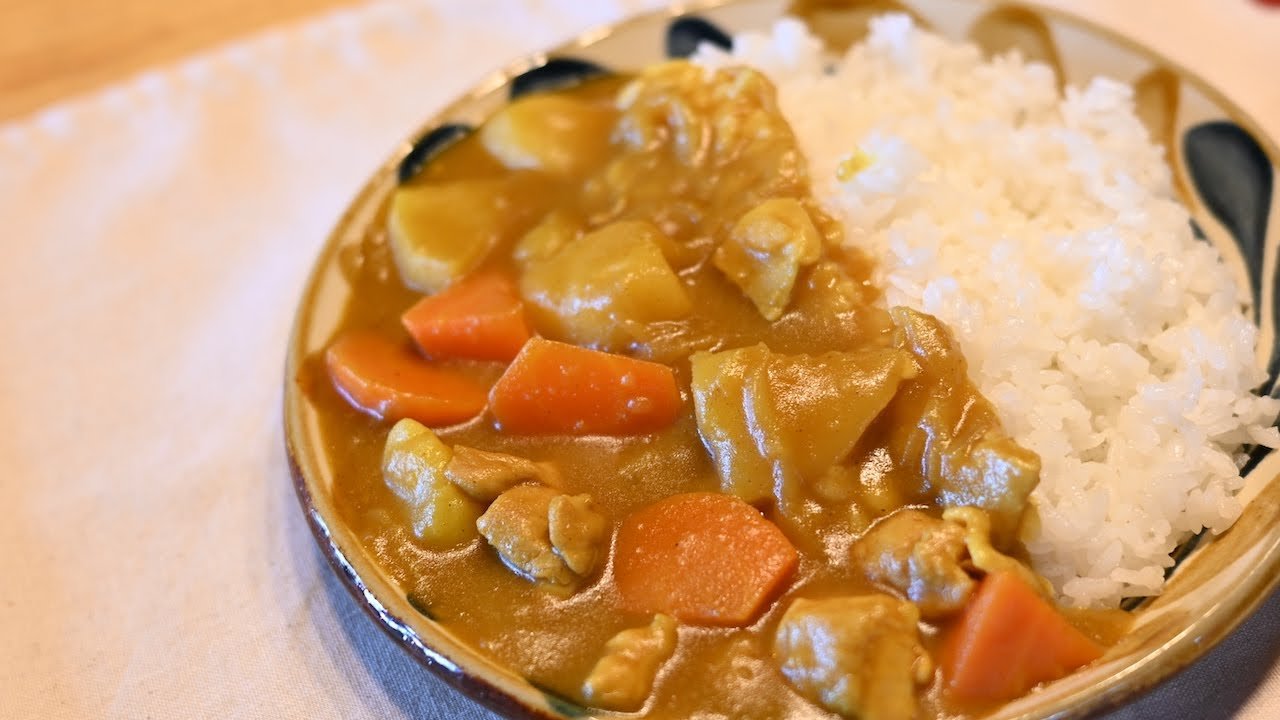Sopa de curry japonés rápida
