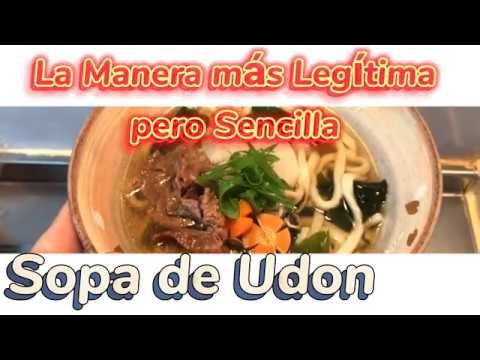 Sopa udon