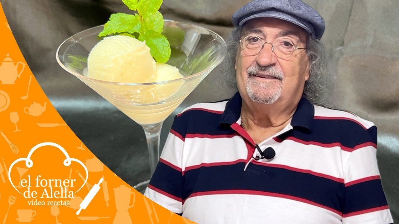 Sorbete de limón al vodka